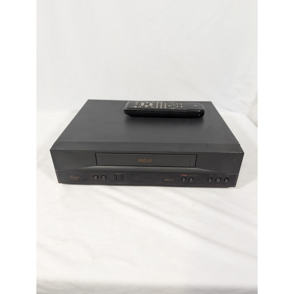 RCA VR352 HQ VCR VHS Player W Non OEM Remote Tested Working